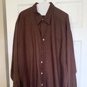 Tommy Bahama Long sleeve Linen shirt Brown XL